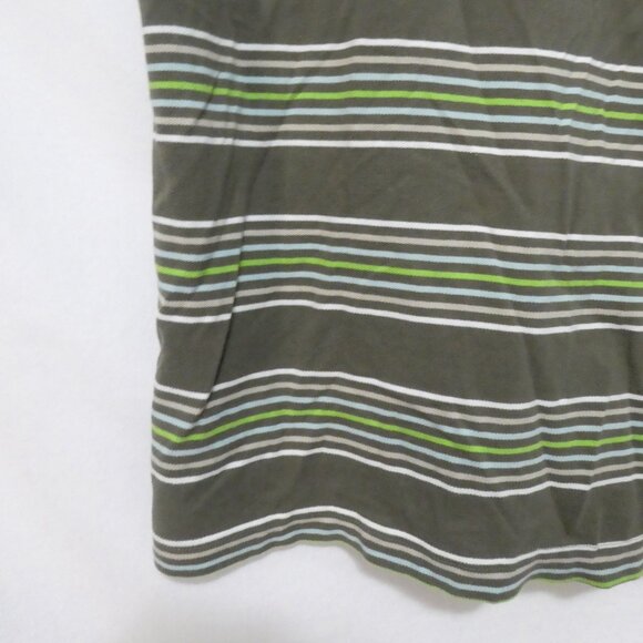JOE FRESH | small | Striped Polo Shirt With White Collar - Picture 11 of 13